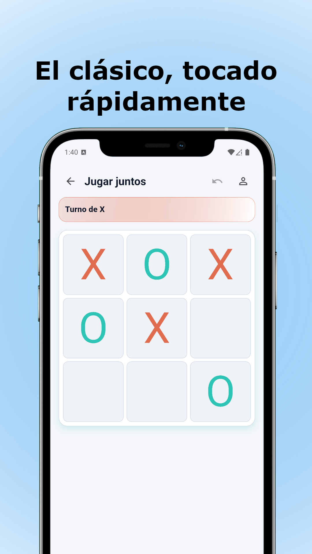 Captura Tactixo: partida online