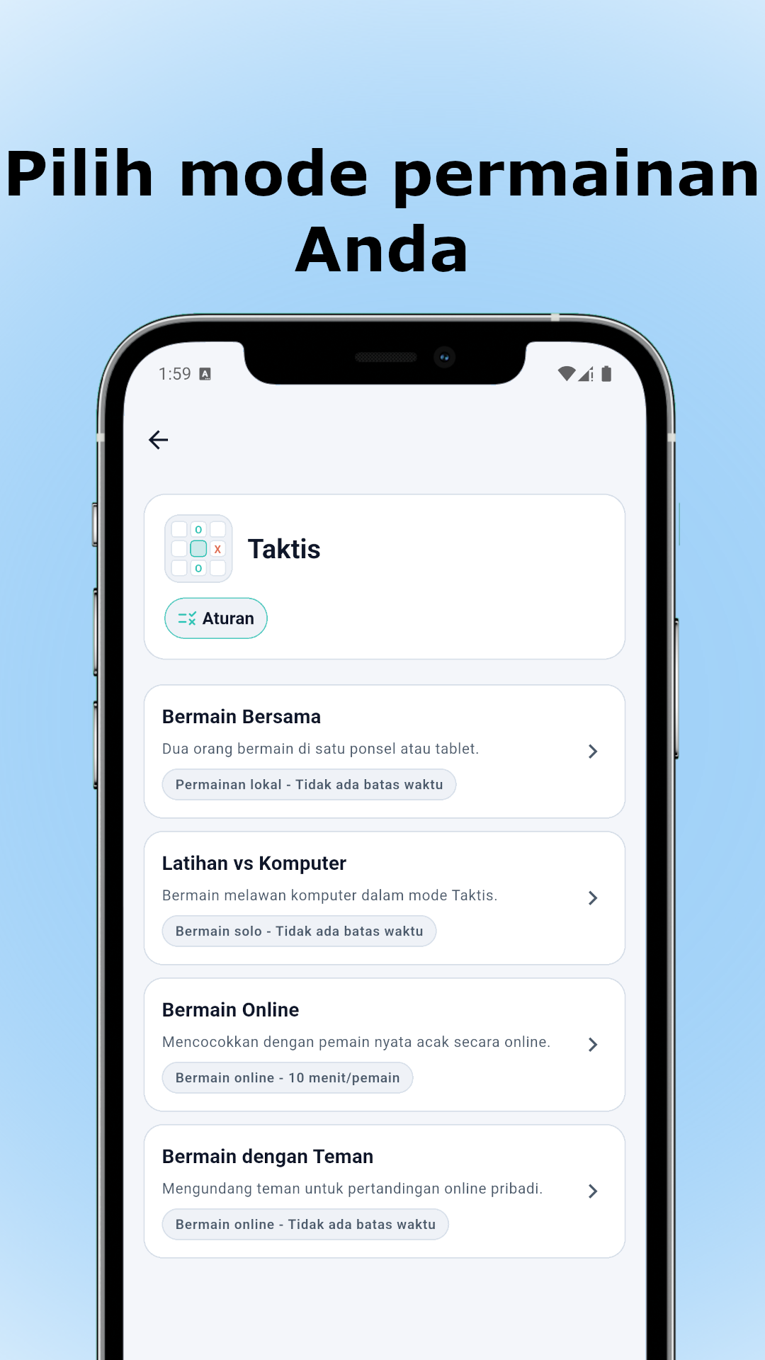 Screenshot Tactixo: tema