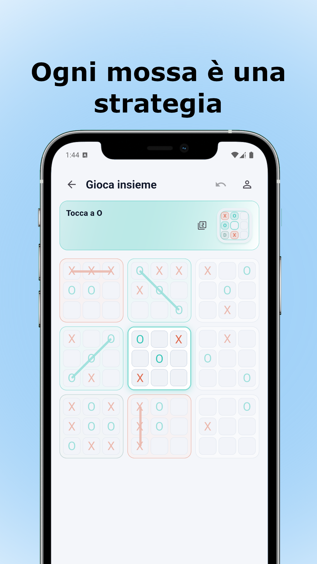 Screenshot Tactixo: plancia tattica