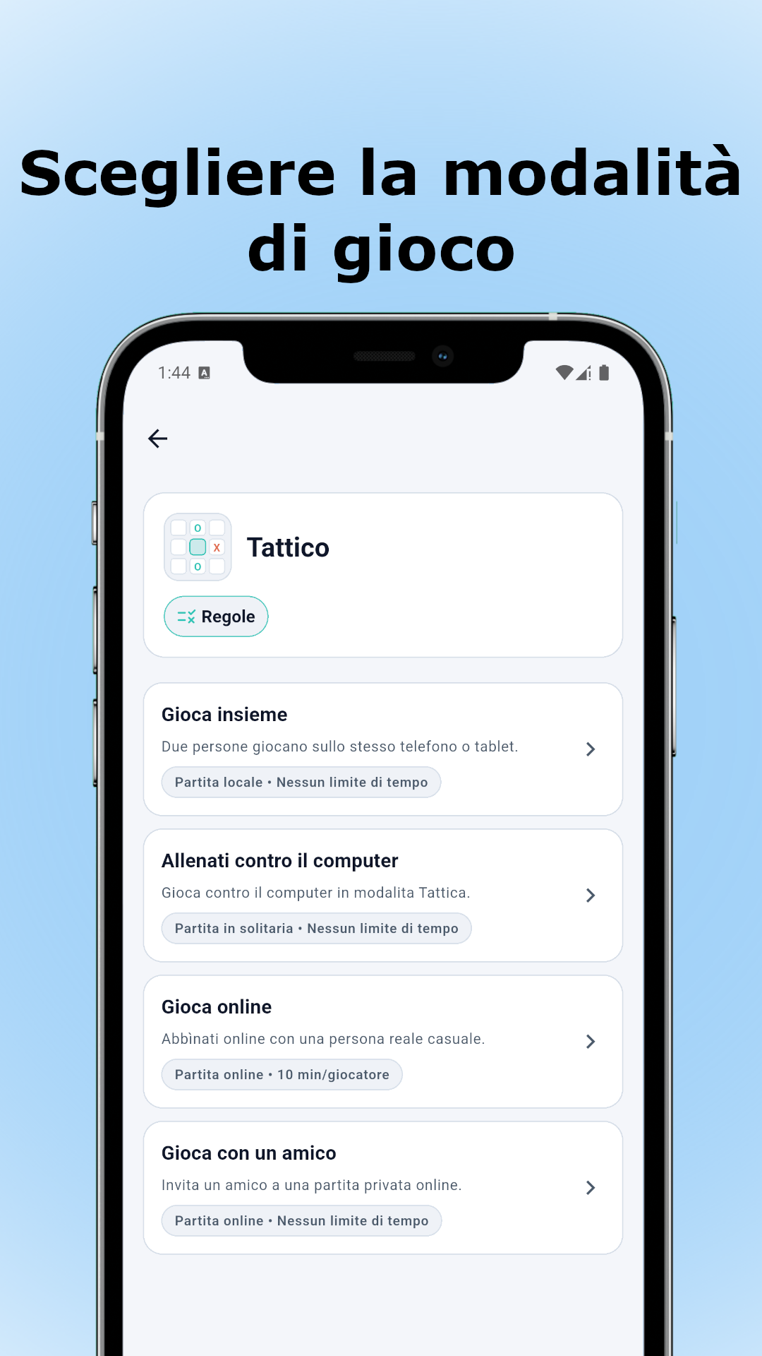 Screenshot Tactixo: tema