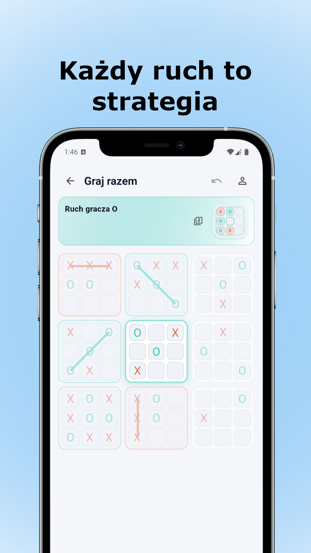 Zrzut Tactixo: plansza taktyczna