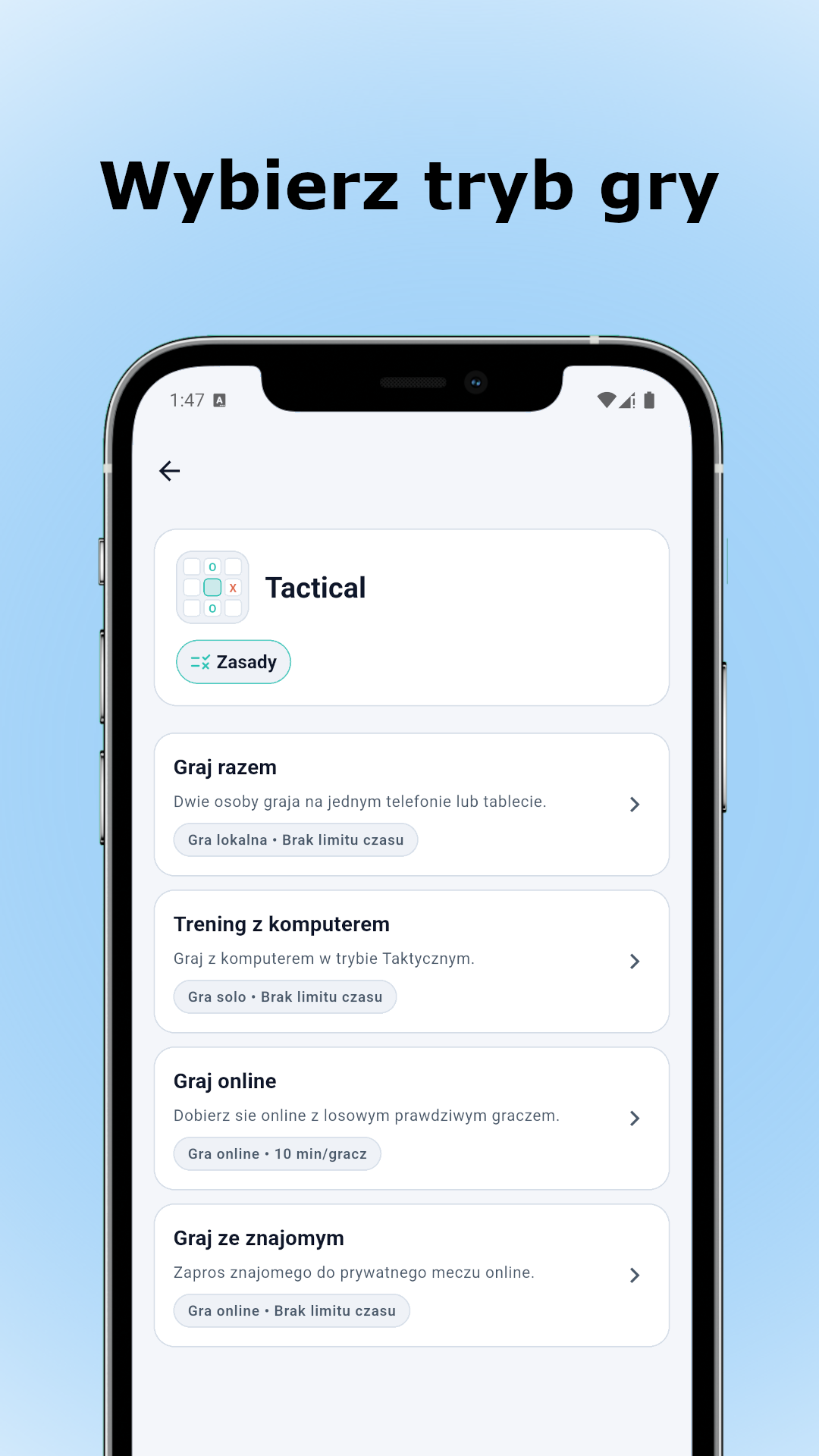 Zrzut Tactixo: motyw