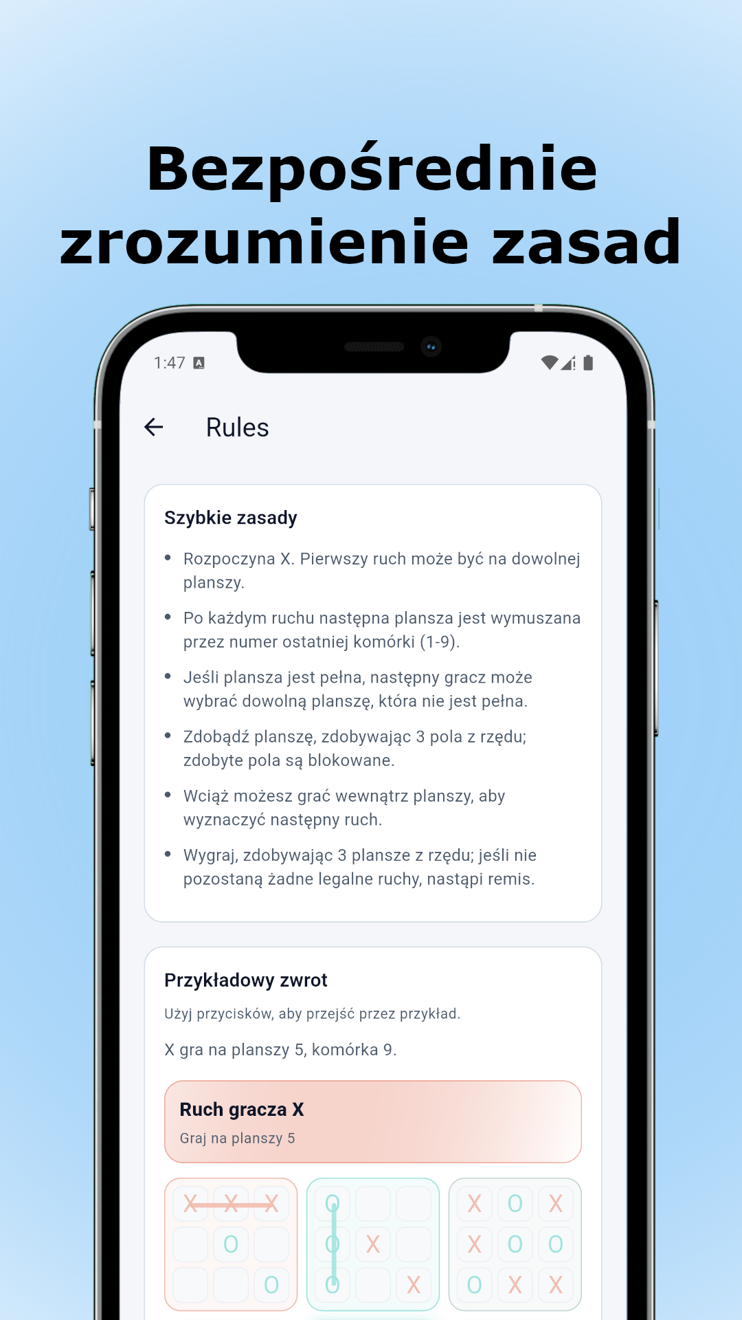 Zrzuty ekranu Tactixo na smartfonie 8